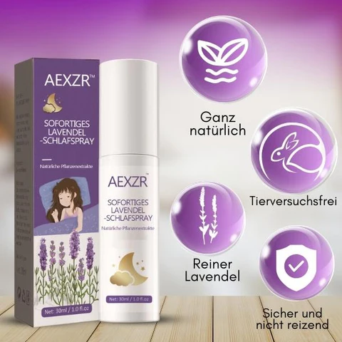 AEXZR ™ Sofortiges לאַווענדעל-שלאַף ספּרייַ