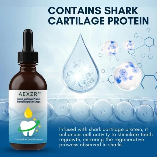 AEXZR™ Shark Cartilage Protein Dental Regrowth Drops - Image 2
