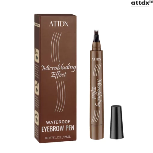 I-ATTDX Microblading Effect Waterproof Fork-Tip Brow Pen