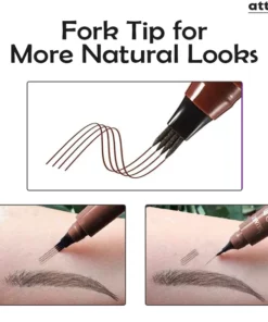 I-ATTDX Microblading Effect Waterproof Fork-Tip Brow Pen