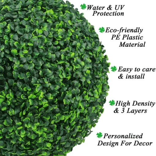 Artipisyal na Plant Topiary Ball