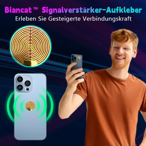 Biancat™ Signalforstærker-Aufkleber