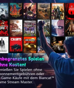 Biancat™ Spielstream-Meister - Kostenlos Unbegrenztes Spielen