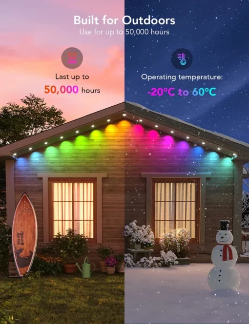 Bluetooth-Permanent Outdoor Lights