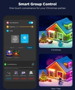 Bluetooth-Permanent Outdoor Lights