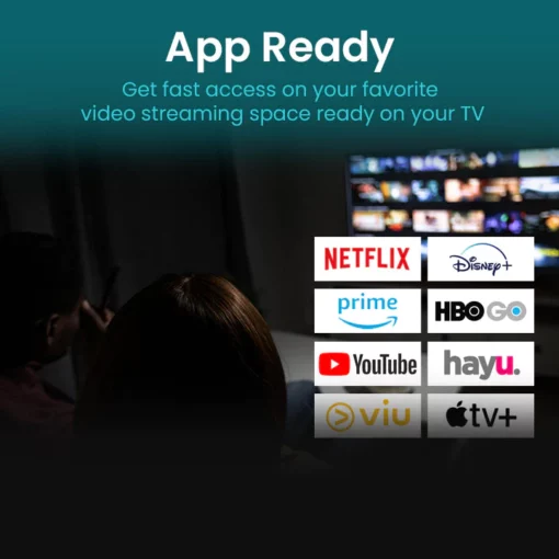 Ceoerty™ InfiniStream ချန်နယ်အားလုံး TV Evolution Box