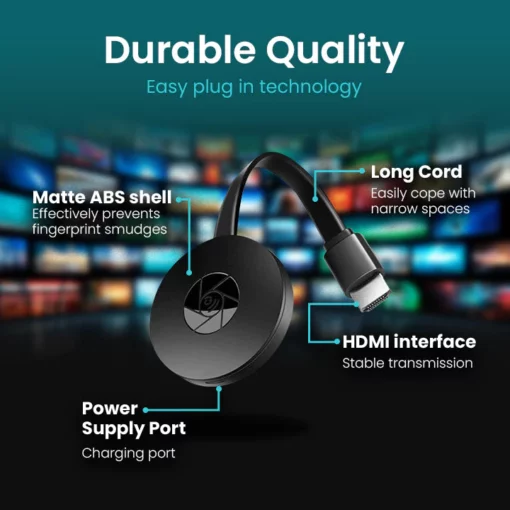 Ceoerty™ InfiniStream ချန်နယ်အားလုံး TV Evolution Box