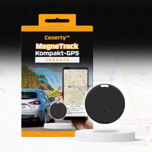 Ceoerty™ MagneTrack Kompakt-Pelacak GPS