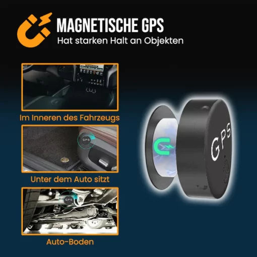 Ceoerty™ MagneTrack Kompakt-GPS 追踪器