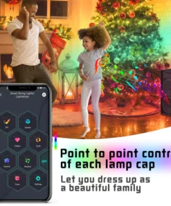 Christmas Tree RGB Lights Smart Bluetooth Control