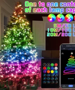 Christmas Tree RGB Lights Smart Bluetooth Control