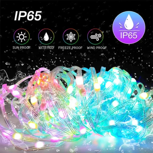 Christmas Tree RGB Lights Smart Bluetooth Control - Image 5