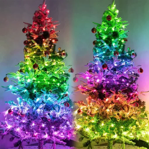 Christmas Tree RGB Lights Smart Bluetooth Control