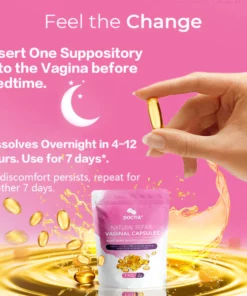 DOCTIA® Instant Itch Relief & Natural Detox & Firming Repair & Pink and Tender Natural Capsules