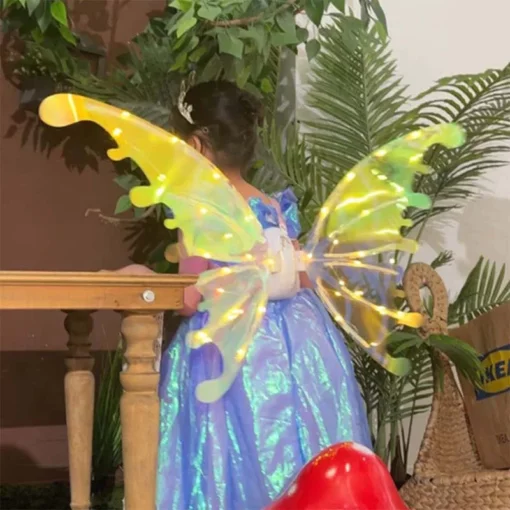 Electric Butterfly Wings With Music Lights