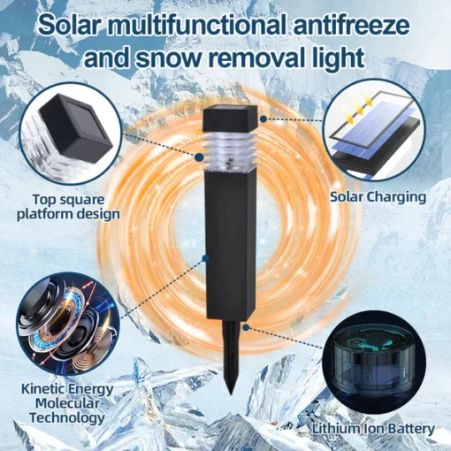 Fivfivgo™ उन्नत सौर विद्युत चुम्बकीय अनुनाद Multifunktionale Lampen zur Frost- und Schneebeseitigung