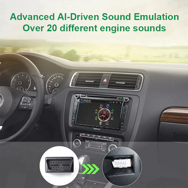 Fivfivgo™ Intelligenter Auto-Sound-Modifizierer en Fehlerdetektor
