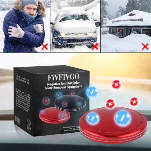 Fivfivgo™ Negatiewe Ioon EMI Solar Schneeräumgeräte - Wowelo - Jou slim  aanlyn winkel