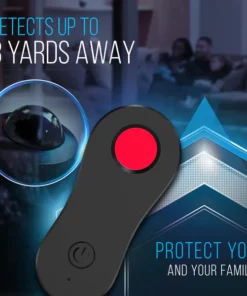 Fivfivgo™ Detektor für versteckte Kameras (Militärqualität, mit integrierter RF- und GPS-Tracking-Erkennung)