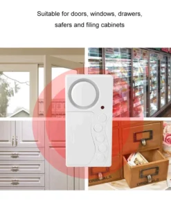 Fivfivgo™ Drahtloser Fensteralarm Tür offen