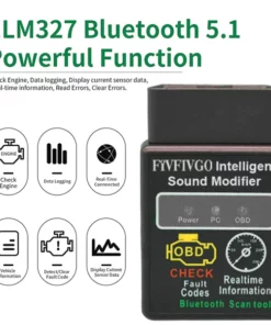 Fivfivgo™ Intelligenter Auto-Sound-Modifizierer und Fehlerdetektor
