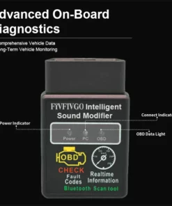 Fivfivgo™ Intelligenter Auto-Sound-Modifizierer und Fehlerdetektor
