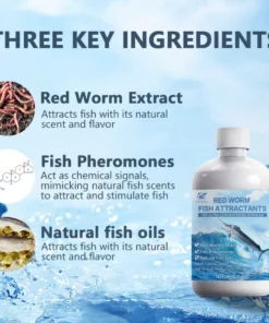 Fivfivgo™ Rote Wurm Fischanlockmittel