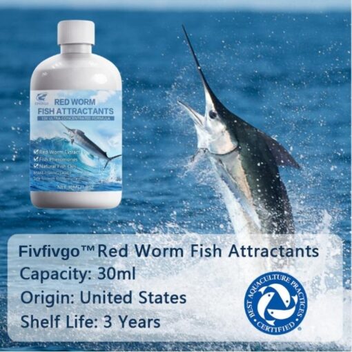 Fivfivgo™ Rote Wurm Fischanlockmittel