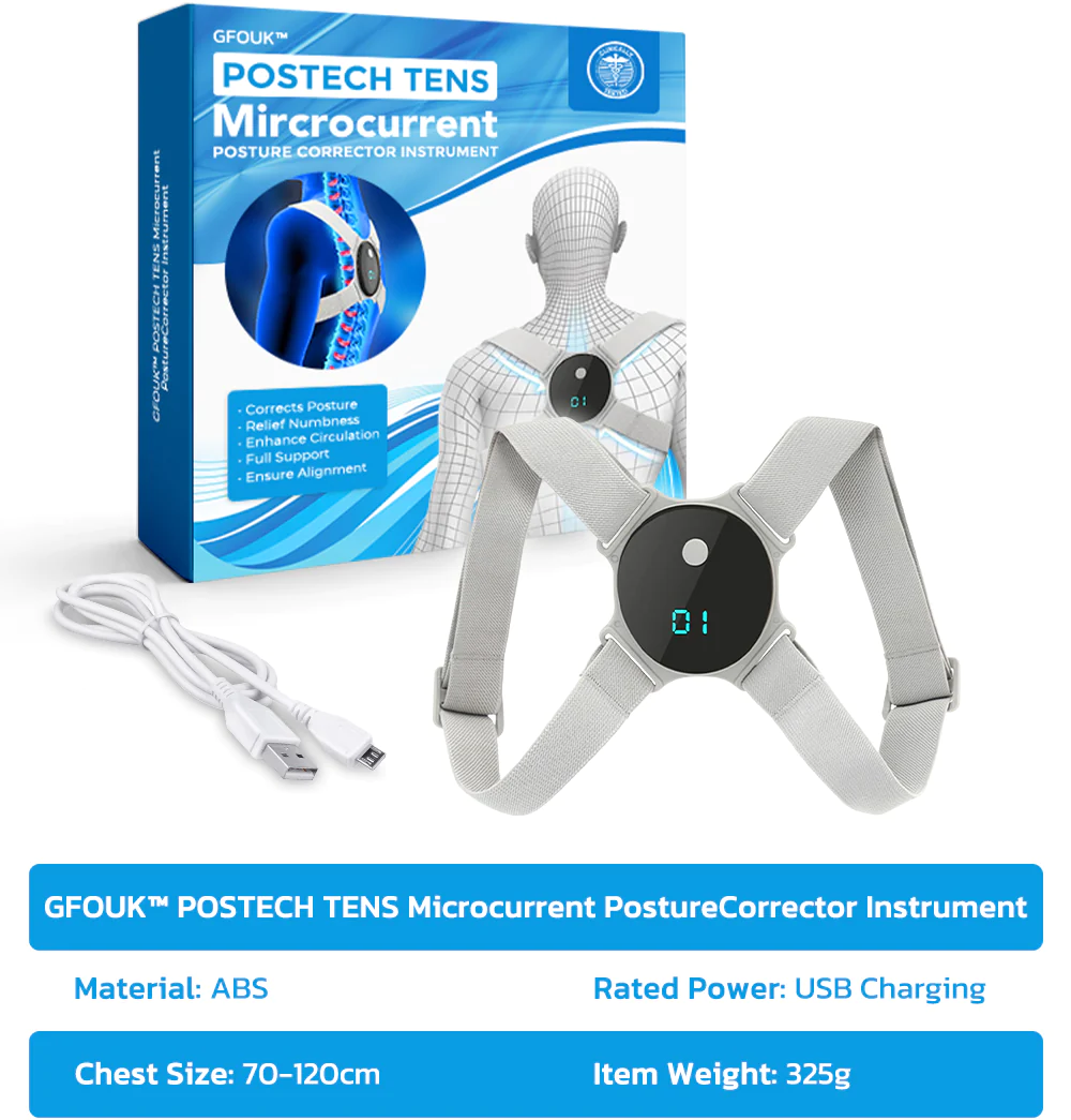 GFOUK™ POSTECH TENS Microcurrent PostureCorrector Instrument - Image 5