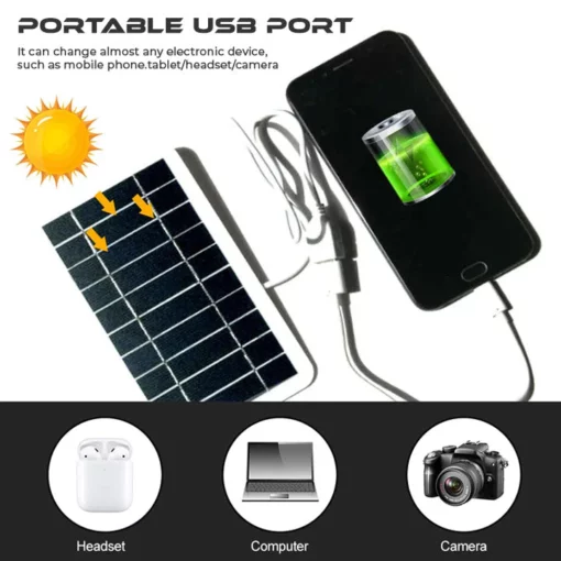 GFOUK™ Portable Solar Charging Panel (USB 3.7V)