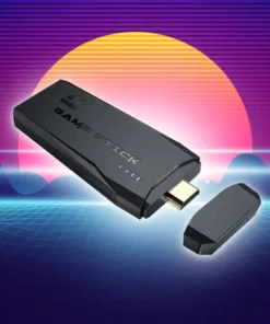 GamerStick™ - 20.000 Retro Spiele + Kabellose Controller