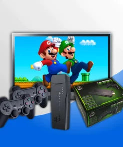 Gamestick Retro 2.0™ 4K mit 2 Wireless Controllern 10.000 Spiele