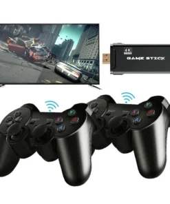 Gamestick Retro 2.0™ 4K mit 2 Wireless Controllern 10.000 Spiele