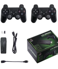 Gamestick Retro 2.0™ 4K mit 2 Wireless Controllern 10.000 Spiele