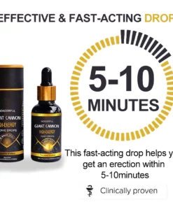 Giant Cannon high-energy tonic drops