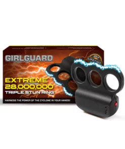 GirlGuard Xtreme 28,000,000 Triple Stun Ring