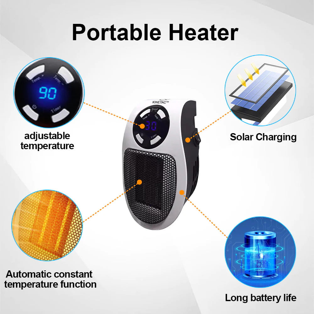 Kinetic Heater 3pcs Portable Mini Kinetic Heater, Portable Kinetic  Molecular Heater, Mini Heater for Car, Living Rooms, Bathrooms