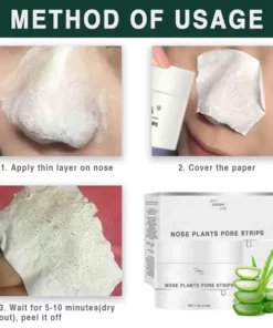 Kisshi™ Nose Plants Pore Strips