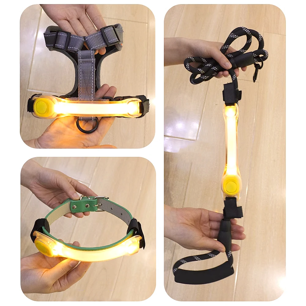 LED Safety Collar Attachment for Pets
