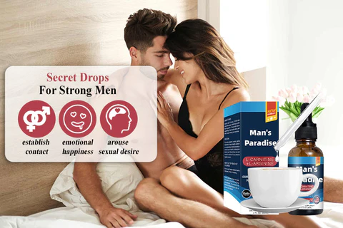 Man's Paradise Ketoonaanvulling druppels
