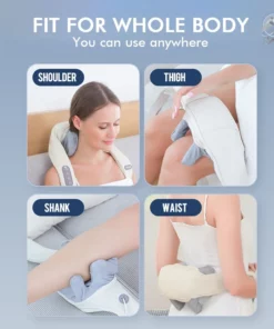 NECK & SHOULDER MASSAGER W/HEAT