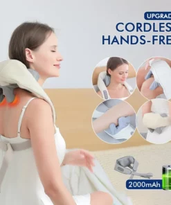 NECK & SHOULDER MASSAGER W/HEAT