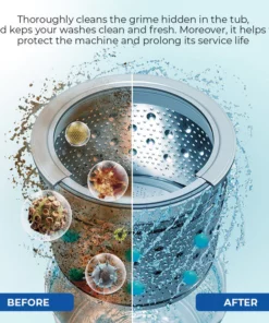 Alternative view of Oveallgo™ ActiveClean Washing machine Sterilizer Tablet