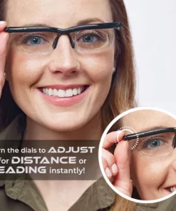 Oveallgo™ VisionShift Precision Adjustable Focus Reading Glasses