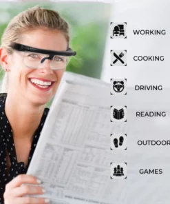 Oveallgo™ VisionShift Precision Adjustable Focus Reading Glasses