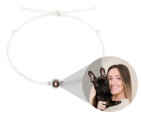 Personalized Round Photo Bracelet - Image 3