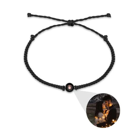 Personalized Round Photo Bracelet - Image 6