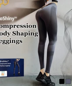 Alternative view of ProShiny™ Compression Body Shaping Leggings
