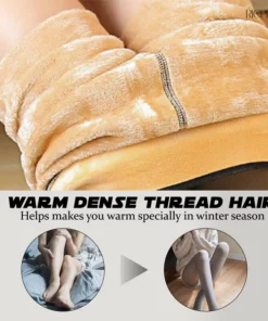 RICPIND CozyChic Winter Fleece Sheer Tights