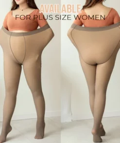 RICPIND CozyChic Winter Fleece Sheer Tights